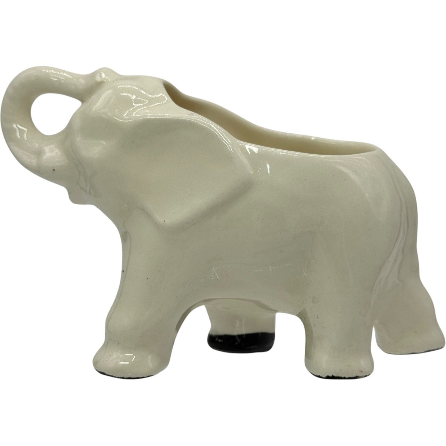 Elephant Planter Succulent Vase Ceramic Animal Decor Small Size