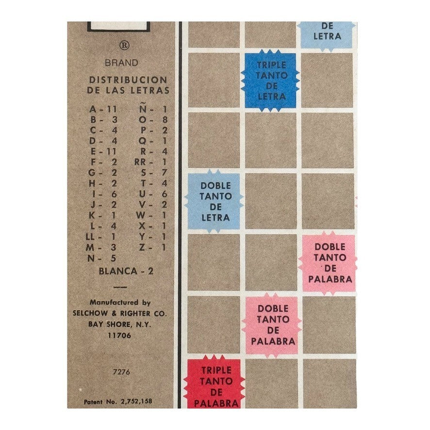 Vintage Scrabble Board Game Lot – 1976 & 1968 Selchow & Righter Editions Rare