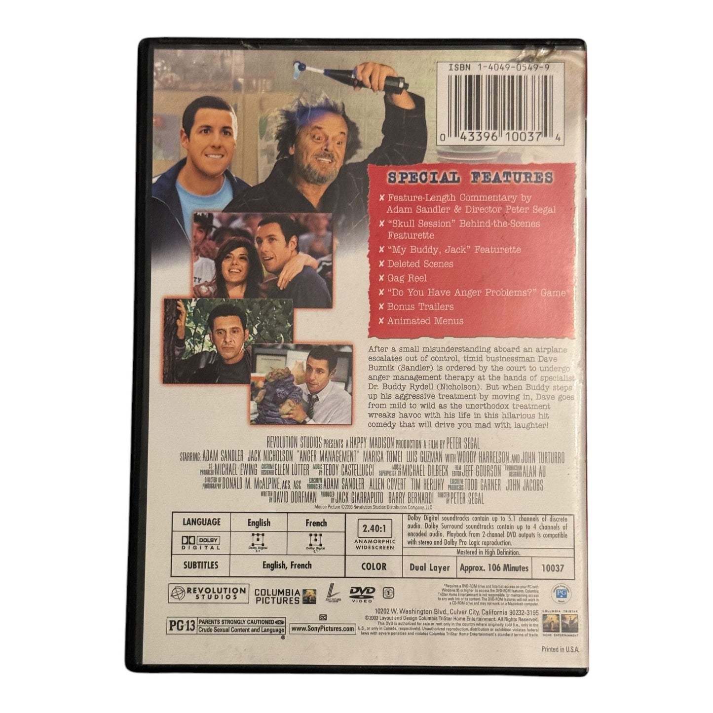 Adam Sandler Movie Night 8 DVD Set