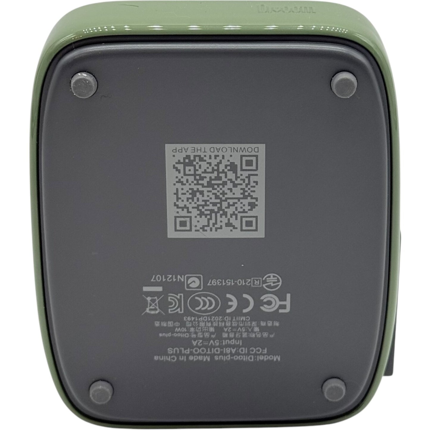Divoom Ditoo Pixel Art Bluetooth Speaker Green – Portable Retro Design (Used)