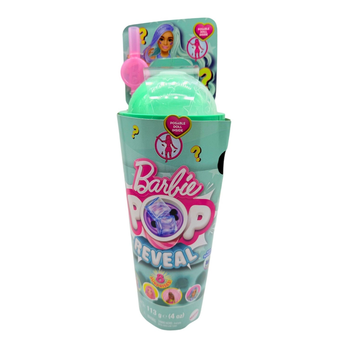Barbie Pop Reveal Bubble Tea Series Doll Open & Accessories Fashion Doll & Pet