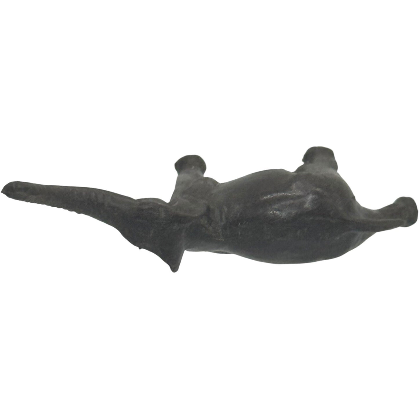 Elephant Statue Figurine Trunk Up Good Luck Decor Animal Accent Piece