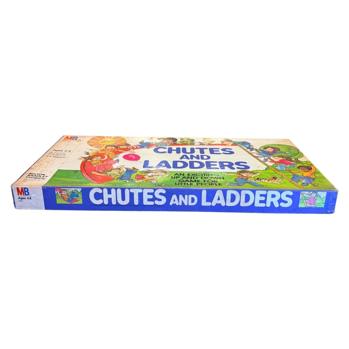 Chutes and Ladders Board Game 1978 Milton Bradley Hasbro – Vintage USA Classic