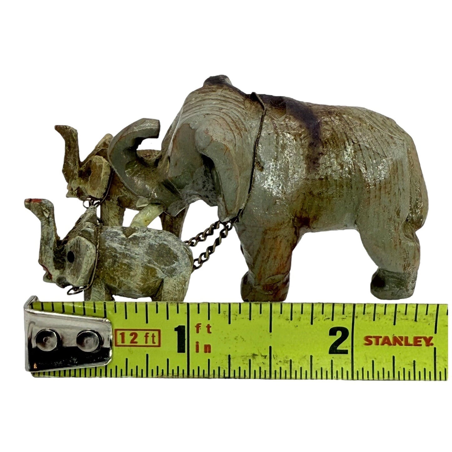 Elephant Family Statue Figurine Sculpture Home Decor Animal Lover Gift