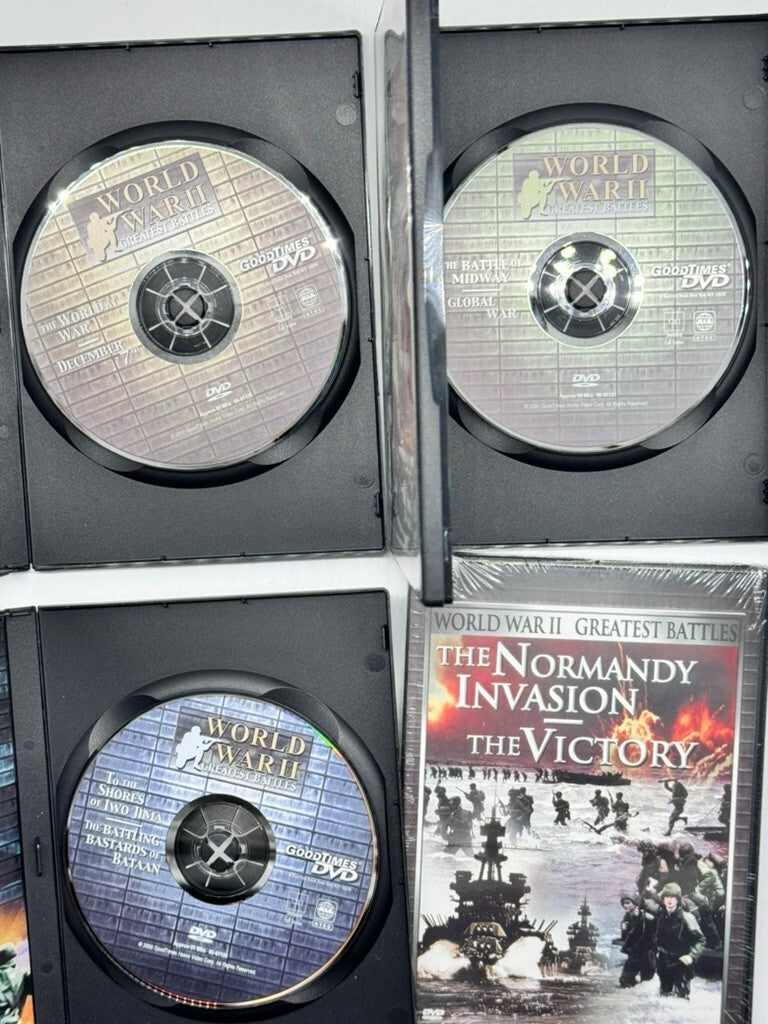 World War II Greatest Battles 4-Pack (DVD, 2001, 4-Disc Set)