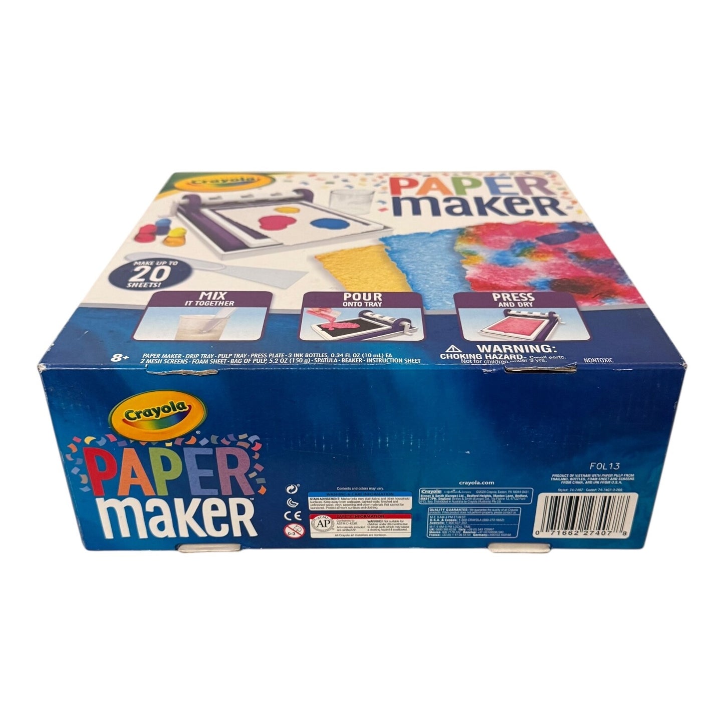 Crayola Paper Maker DIY Craft Kit – Kids Educational Art Set