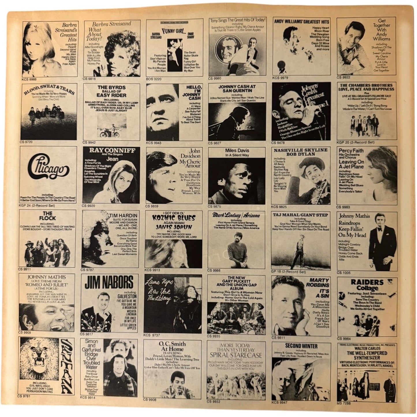Camelot Soundtrack Original Broadway Cast LP US Columbia Vinyl - Used
