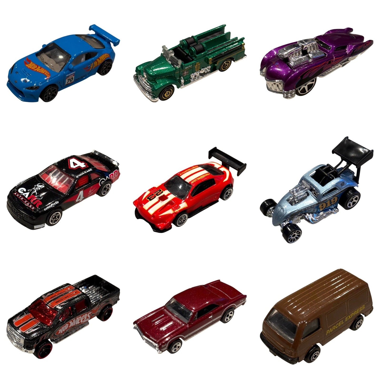 18 Loose Diecast Cars – Hot Wheels & Matchbox Collection Vintage to Modern