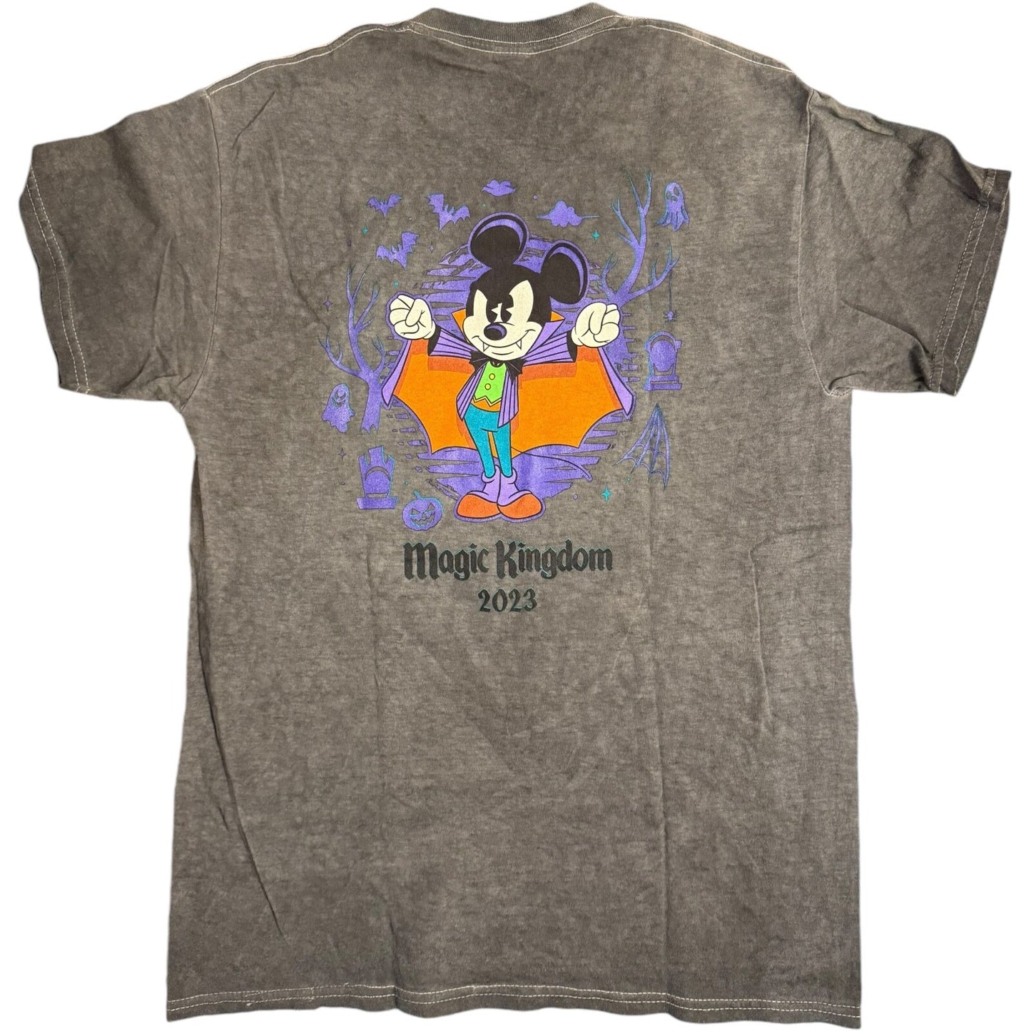 Disney World 2023 Mickey's Not So Scary Halloween Party T-Shirt Black • Medium