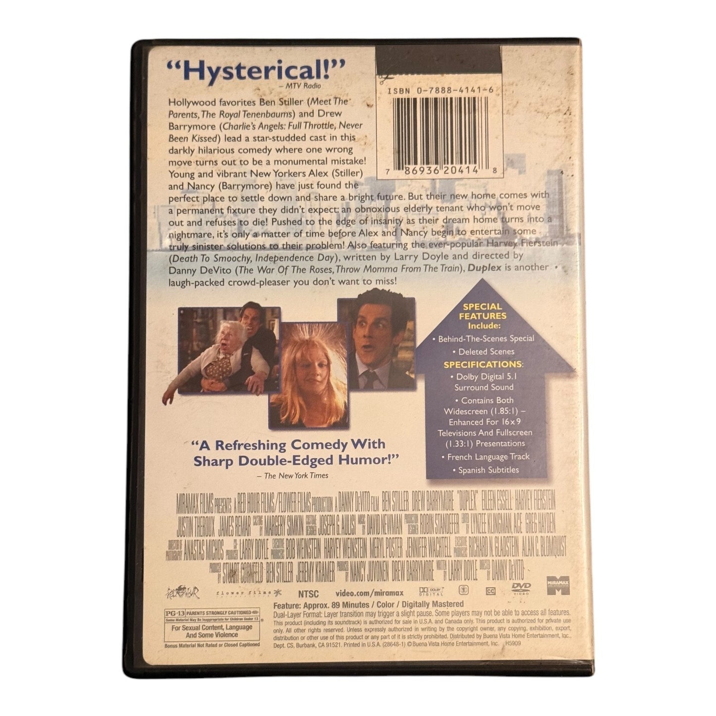 Ben Stiller Night - 15 Movie DVD Collection | Comedy & Classics | Pre-Owned