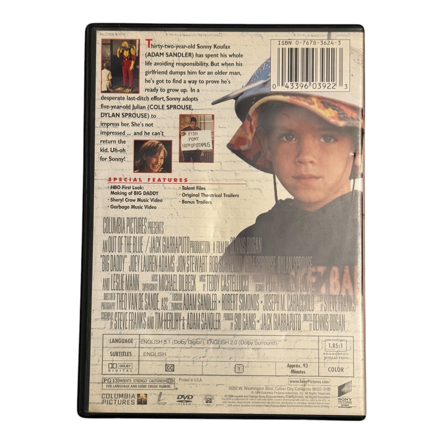 Adam Sandler Movie Night 8 DVD Set
