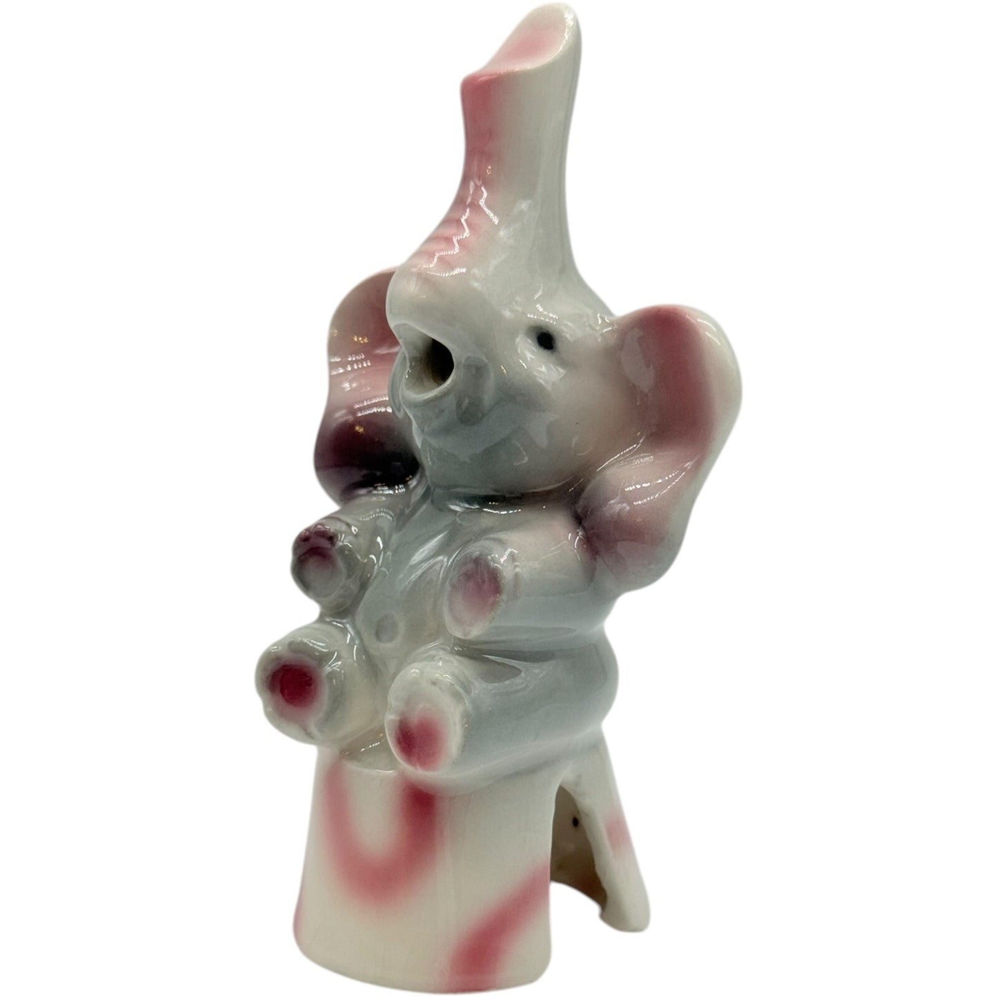 1940s Sitting Elephant Pie Bird by The Cardinal China Co. Rare VTG Collectible