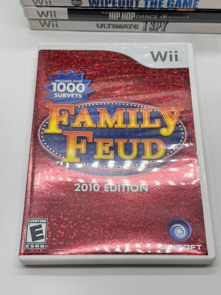 10 Wii Games Family Fun Bundle - Nintendo Wii Lot