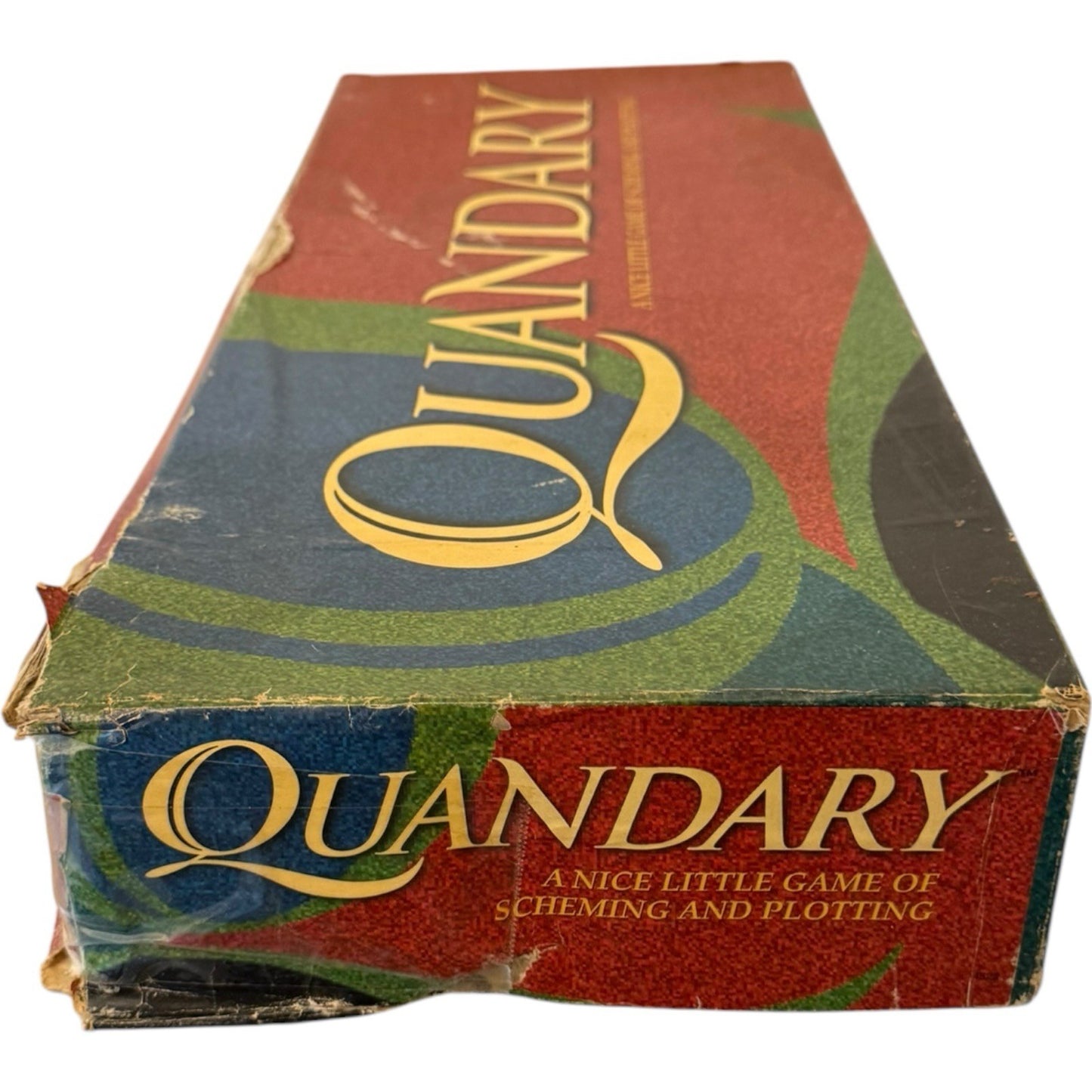 Quandary Board Game 1994 Milton Bradley Vintage Strategy Game – Complete Set