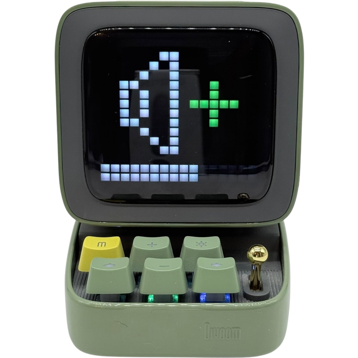 Divoom Ditoo Pixel Art Bluetooth Speaker Green – Portable Retro Design (Used)