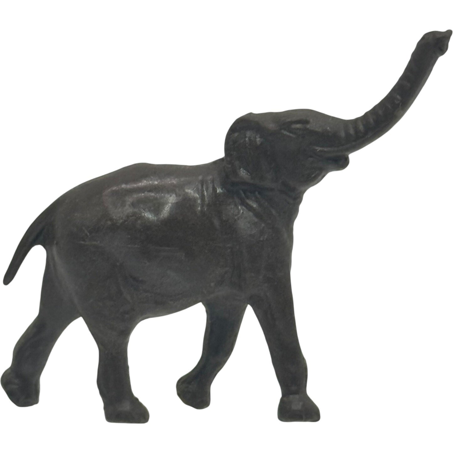 Elephant Statue Figurine Trunk Up Good Luck Decor Animal Accent Piece