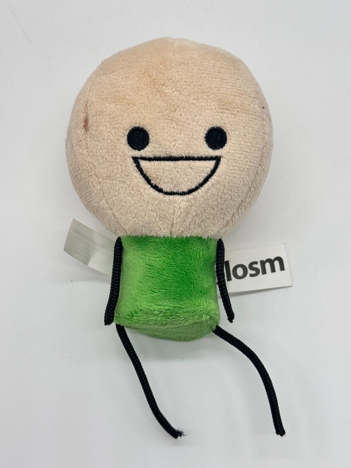 HTF CYANIDE & HAPPINESS Plush TOY FIGURE GREEN SHIRT GUY HAPPY FACE EXPLOSM