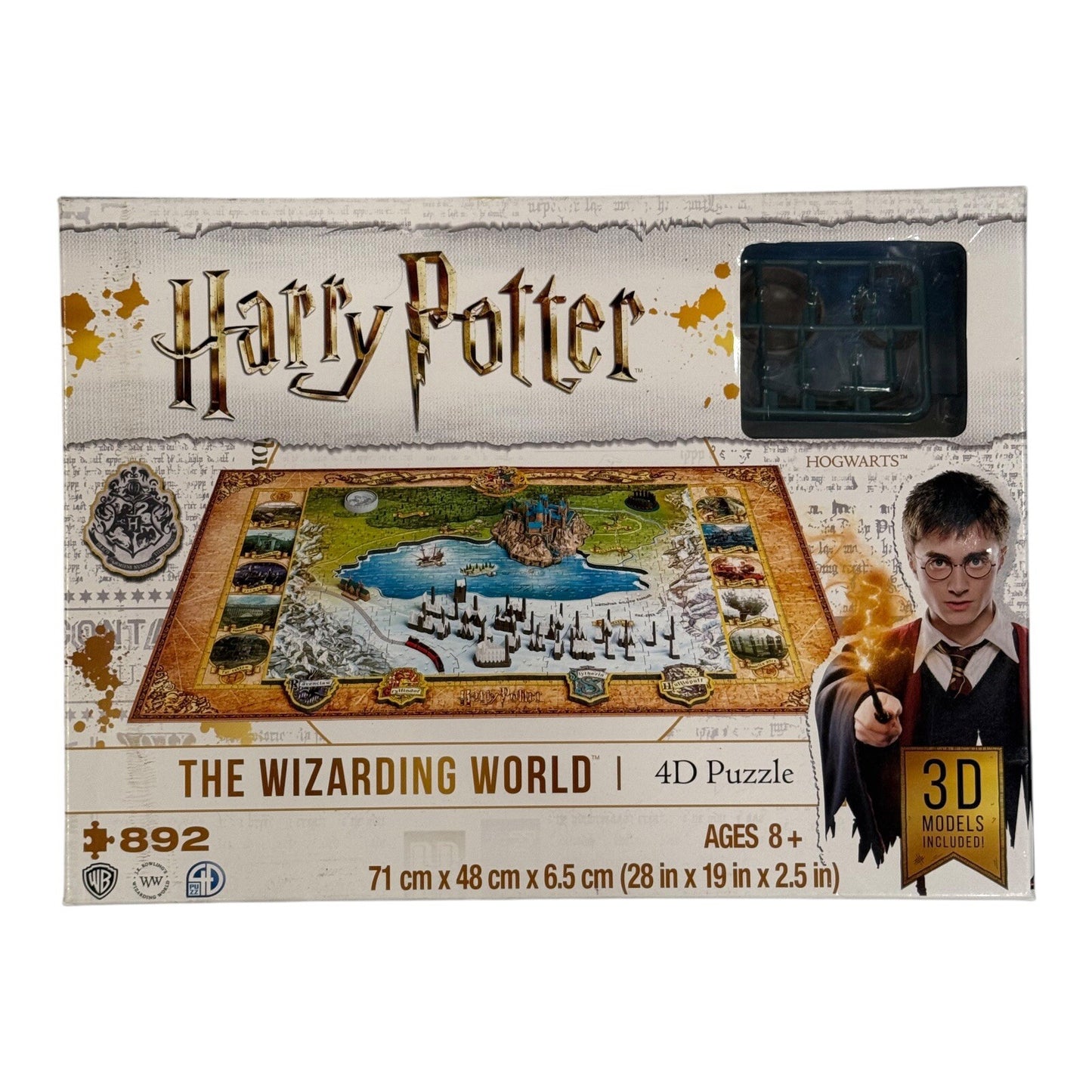 Harry Potter 4D Puzzle of the Wizarding World