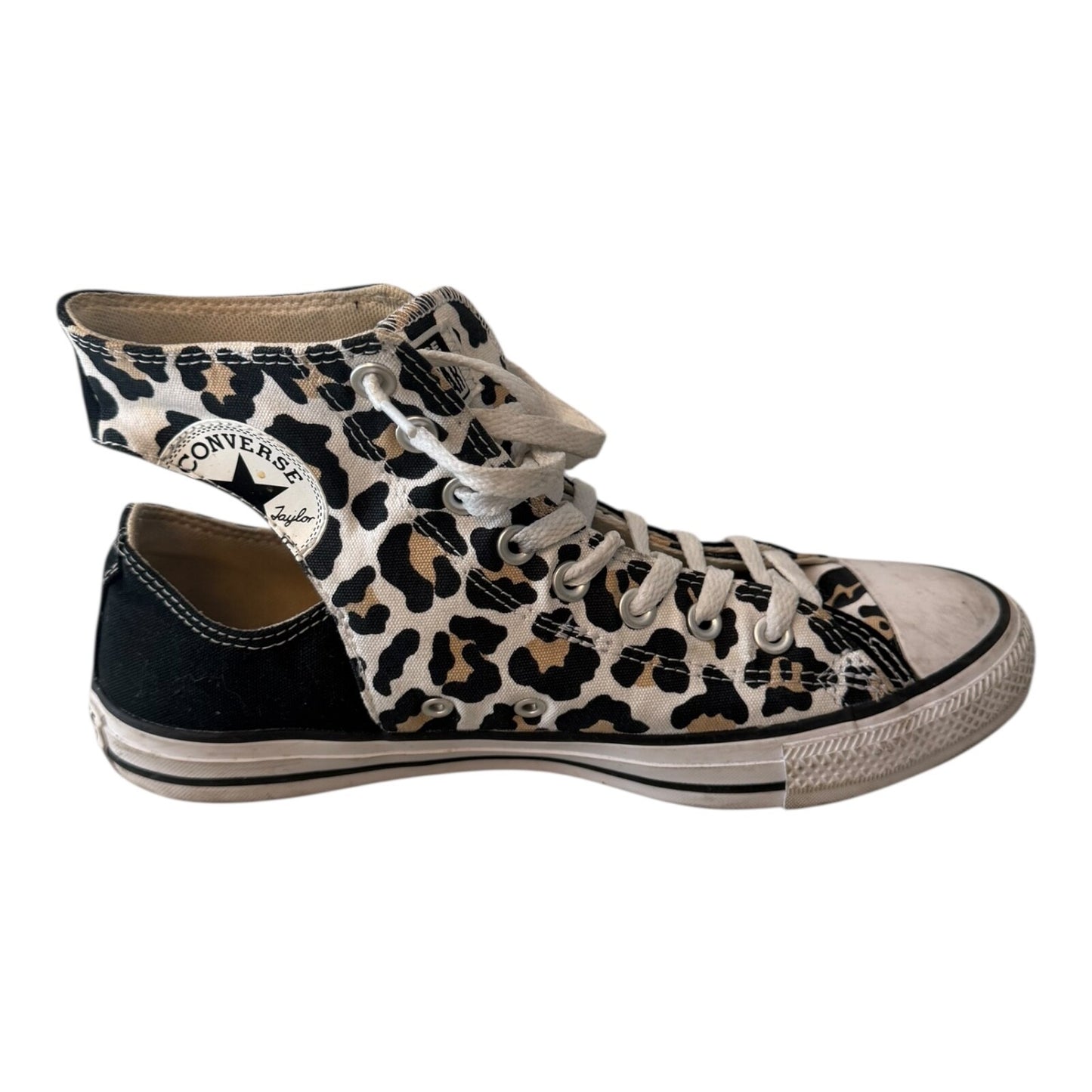 Converse Chuck Taylor Twisted Upper Cutout Sneakers W10 M8 – Used
