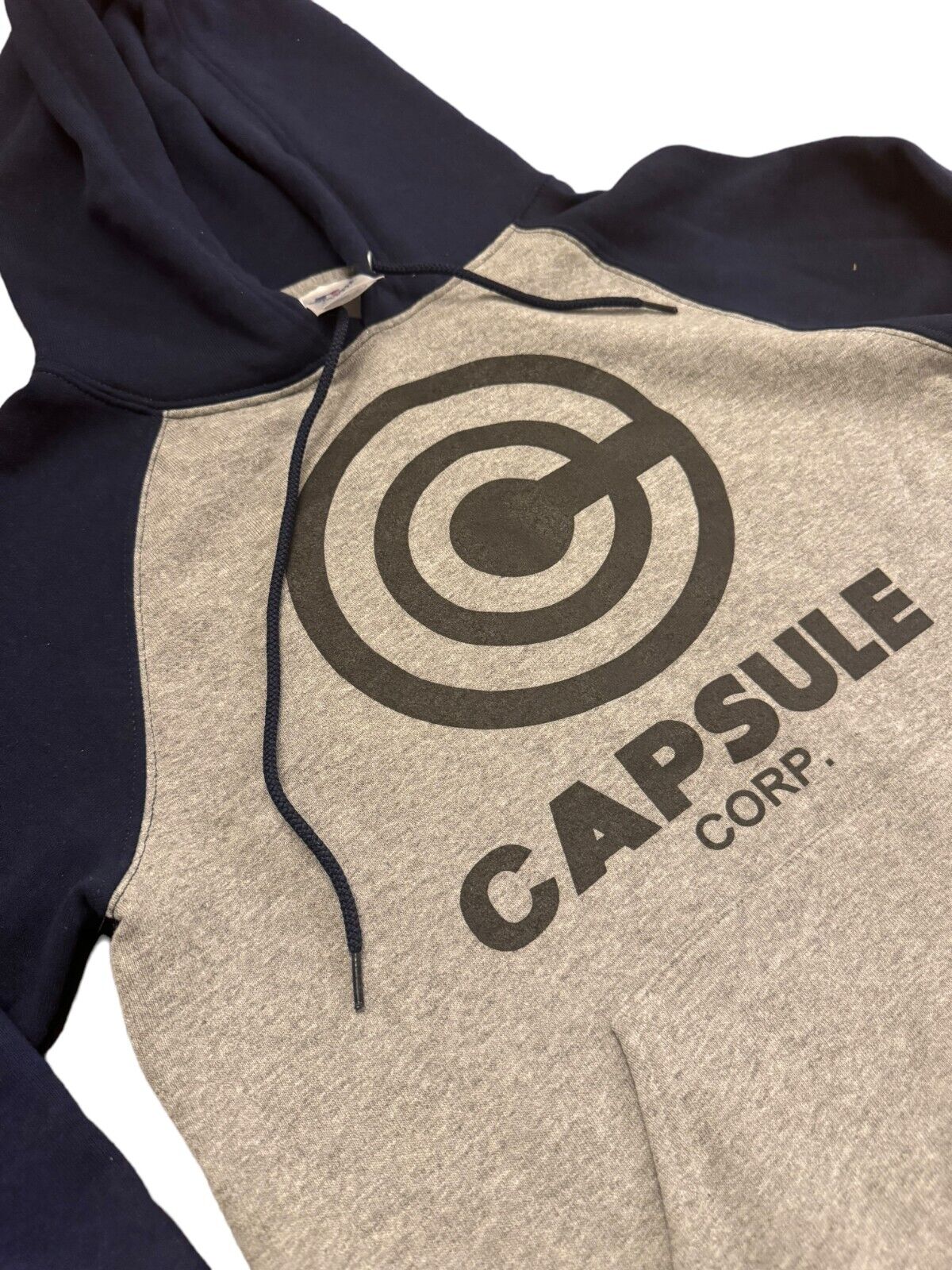 Dragon Ball Z Capsule Corp Pullover Hoodie Manga Anime Trunks Size Small