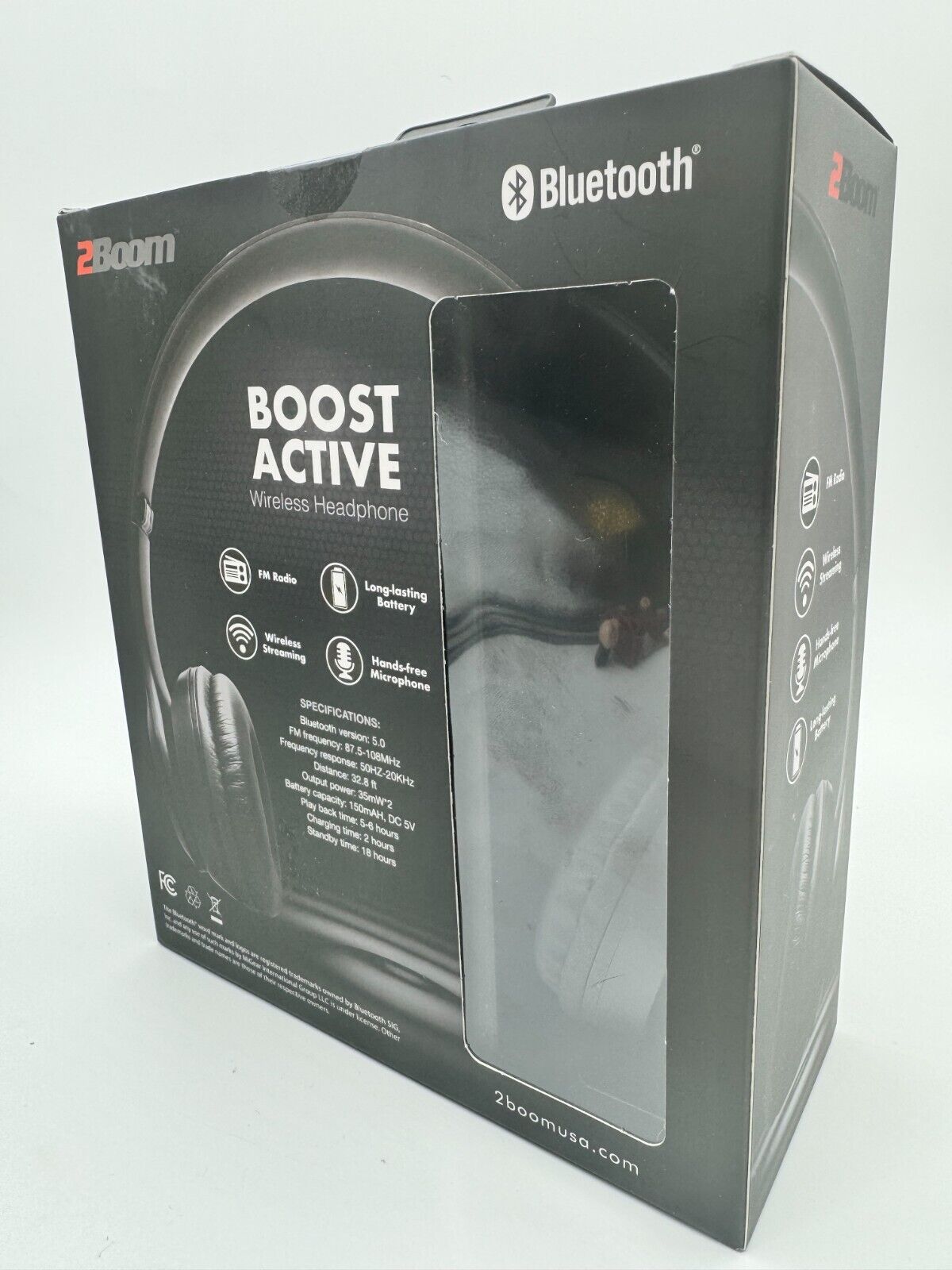 2Boom Boost Active Wireless Headphones