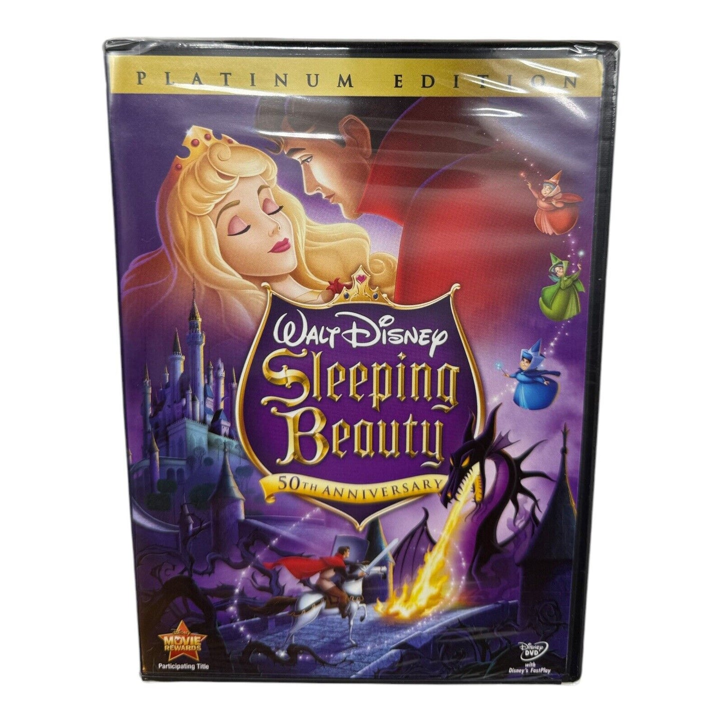 Disney Princess (4 DVD Lot) Sleeping Beauty, Snow White, Cinderella 1 and 2