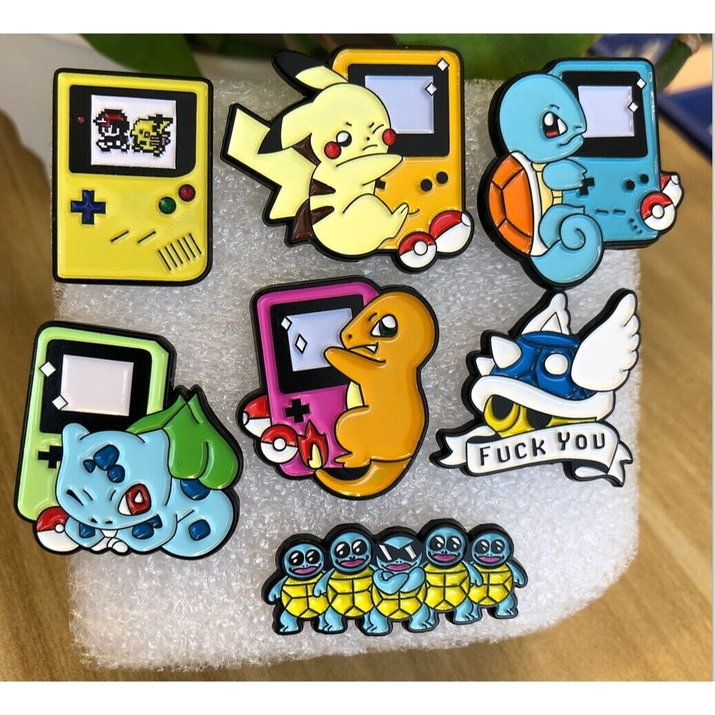 Pokemon 7pc Pin Bundle