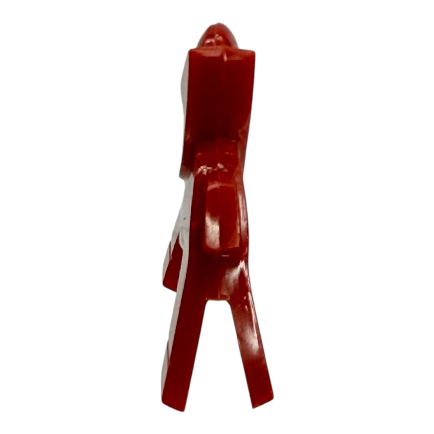1936 Nosco Don Manning Art Deco Elephant Figurine - Red Vintage Plastic Toy