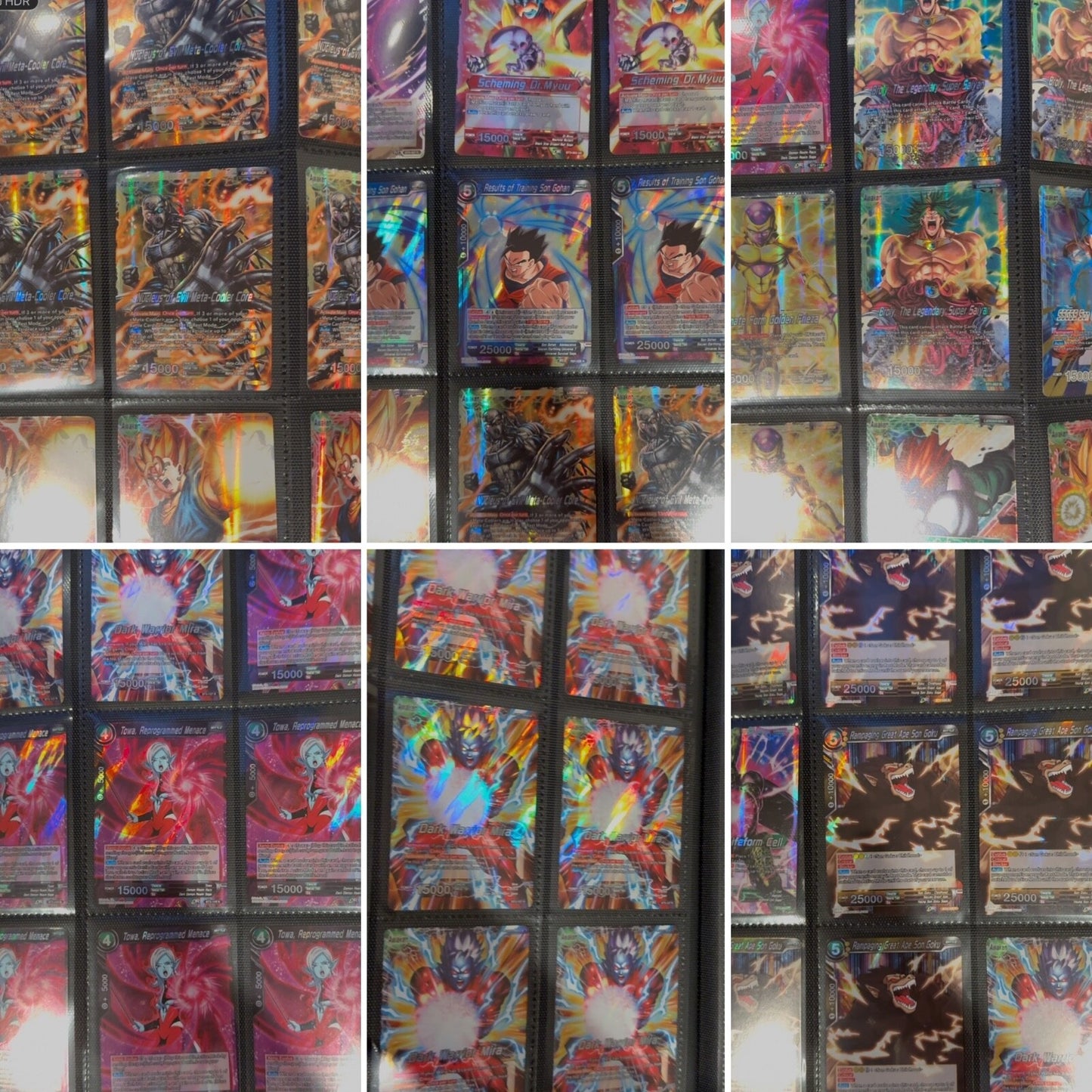 Massive Over 5000 Cards Dragon Ball Super Card Game Collector Rare Lot