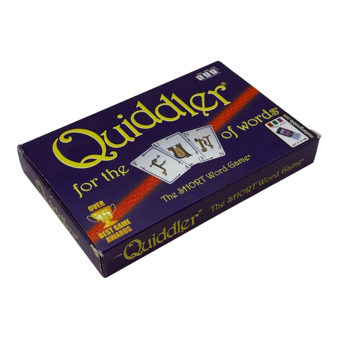 SET Enterprises QUIDDLER Card Game "The Short Word Game" 1998