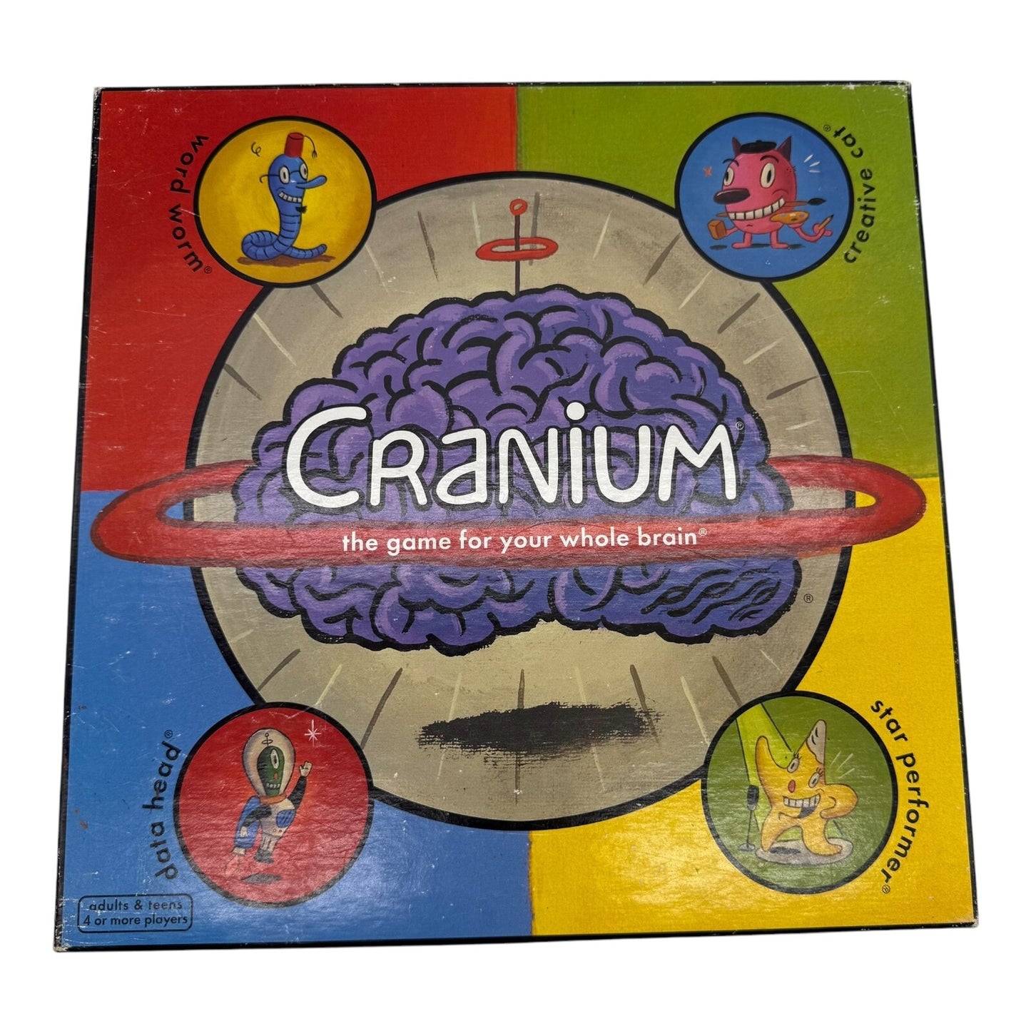 Cranium Brain Board Game 1998 2002 Family Fun