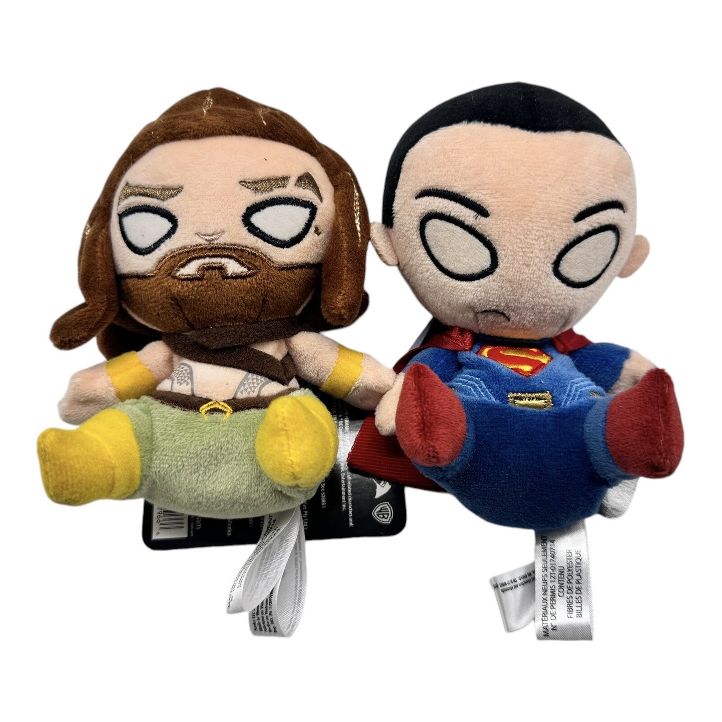 Funko Mopeez Superman & Aquaman Plush Lot – DC Super Heroes 2015