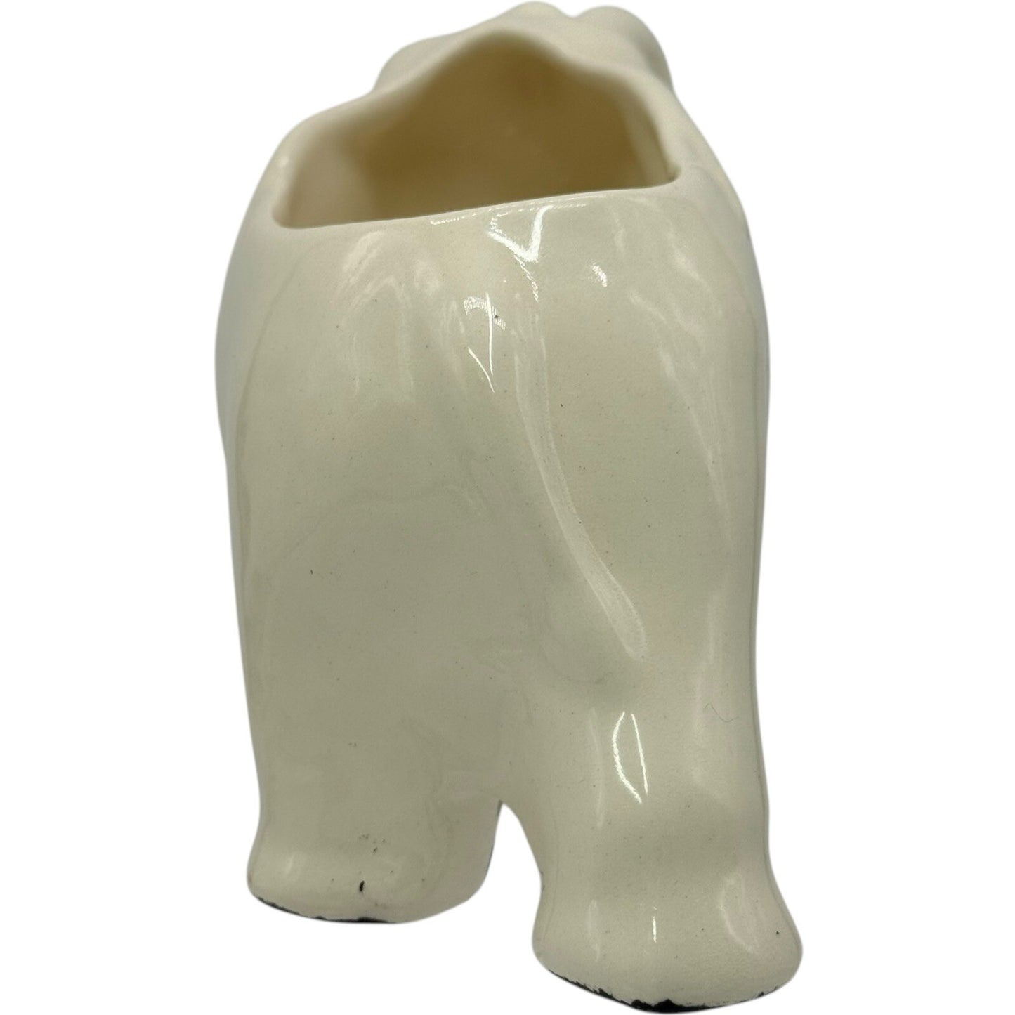 Elephant Planter Succulent Vase Ceramic Animal Decor Small Size