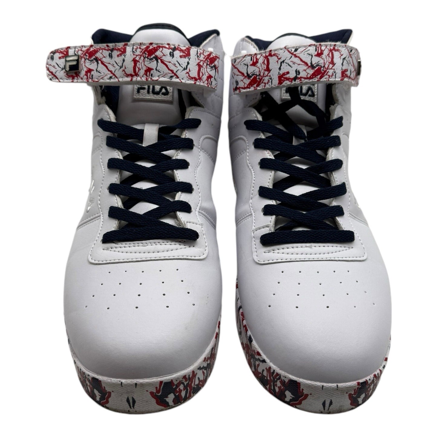 Fila Vulc 13 MP Red White & Blue Marble Size 13