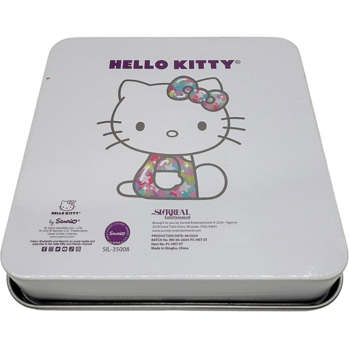 Hello Kitty® Playing Cards with Storage Tin | Adorable Design | 52 Cards + Joker