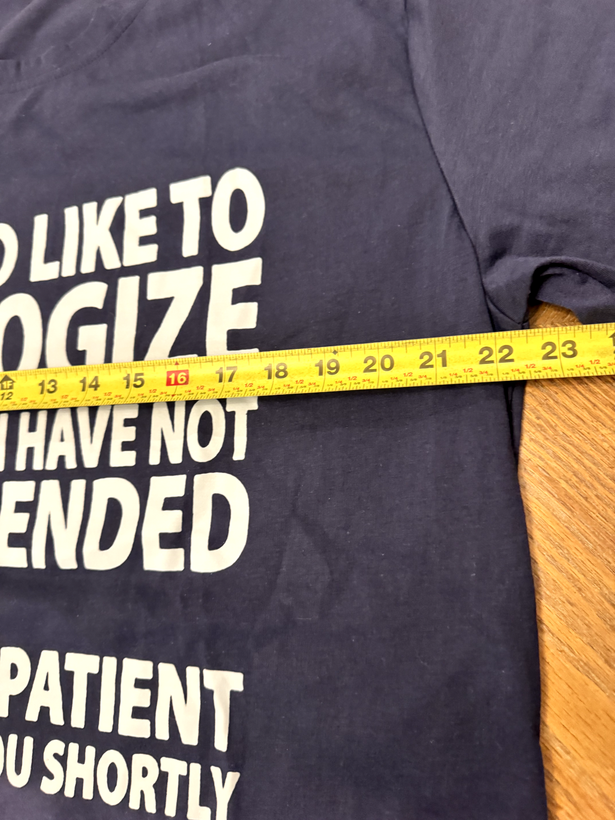 I Would Like To Apologize To Anyone Offended Funny Joke Spoof Humor Gift T Shirt