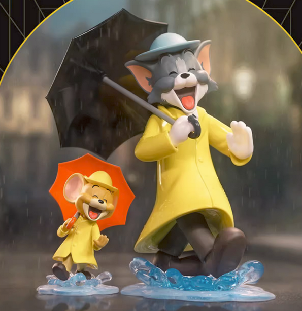52TOYS Tom and Jerry Warner 100th Anniversary Designer Toy - Singin' in the Rain