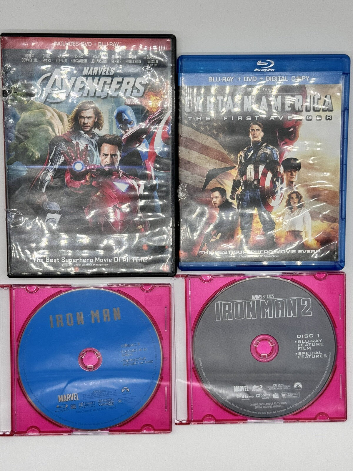 Captain America:The First Avenger (Blu-ray), Iron hello