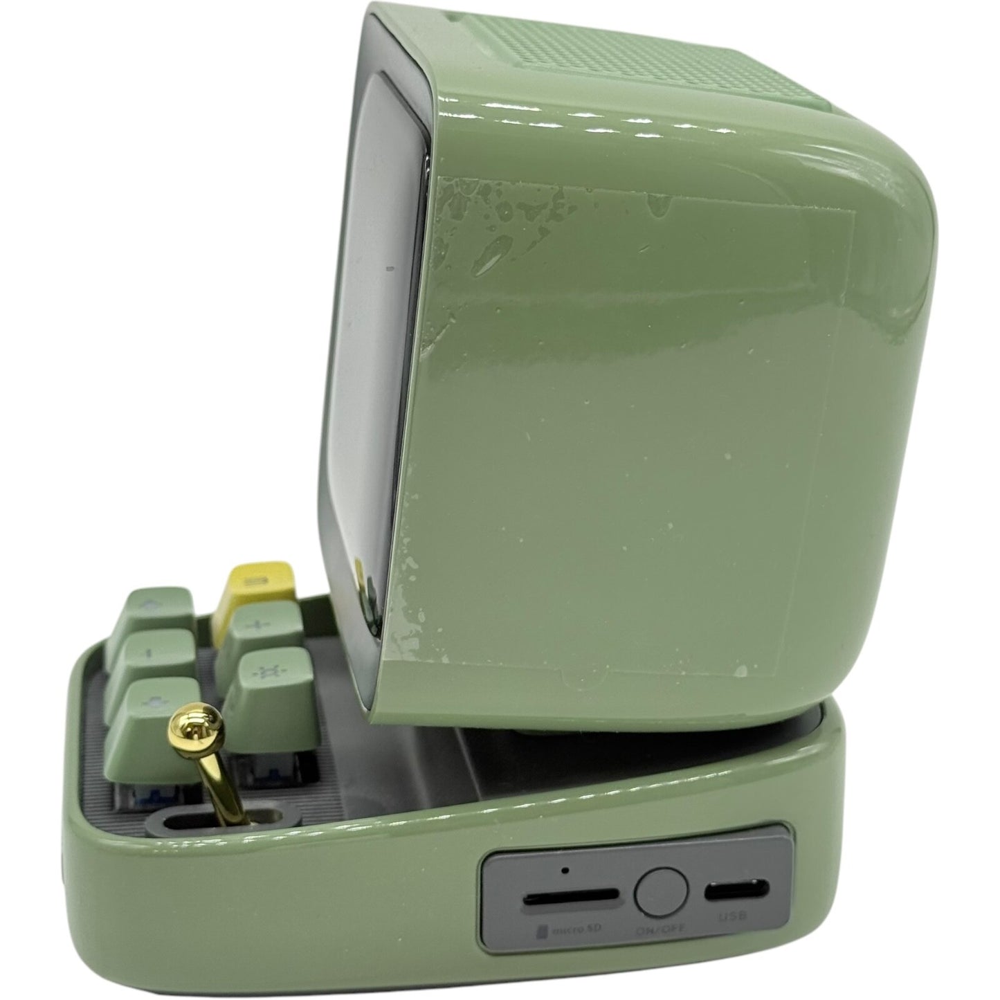 Divoom Ditoo Pixel Art Bluetooth Speaker Green – Portable Retro Design (Used)