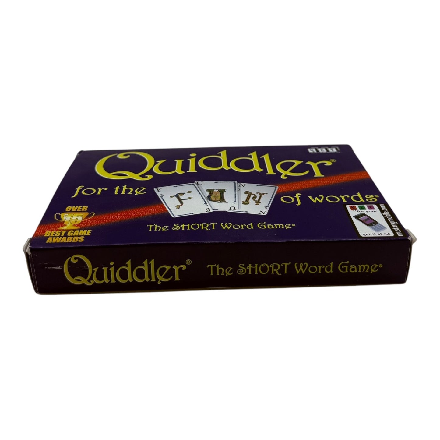 SET Enterprises QUIDDLER Card Game "The Short Word Game" 1998