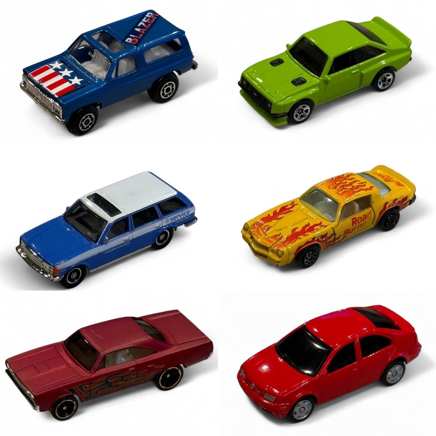 18 Loose Diecast Car Lot - Hot Wheels, Matchbox, Maisto & More Vintage & Modern
