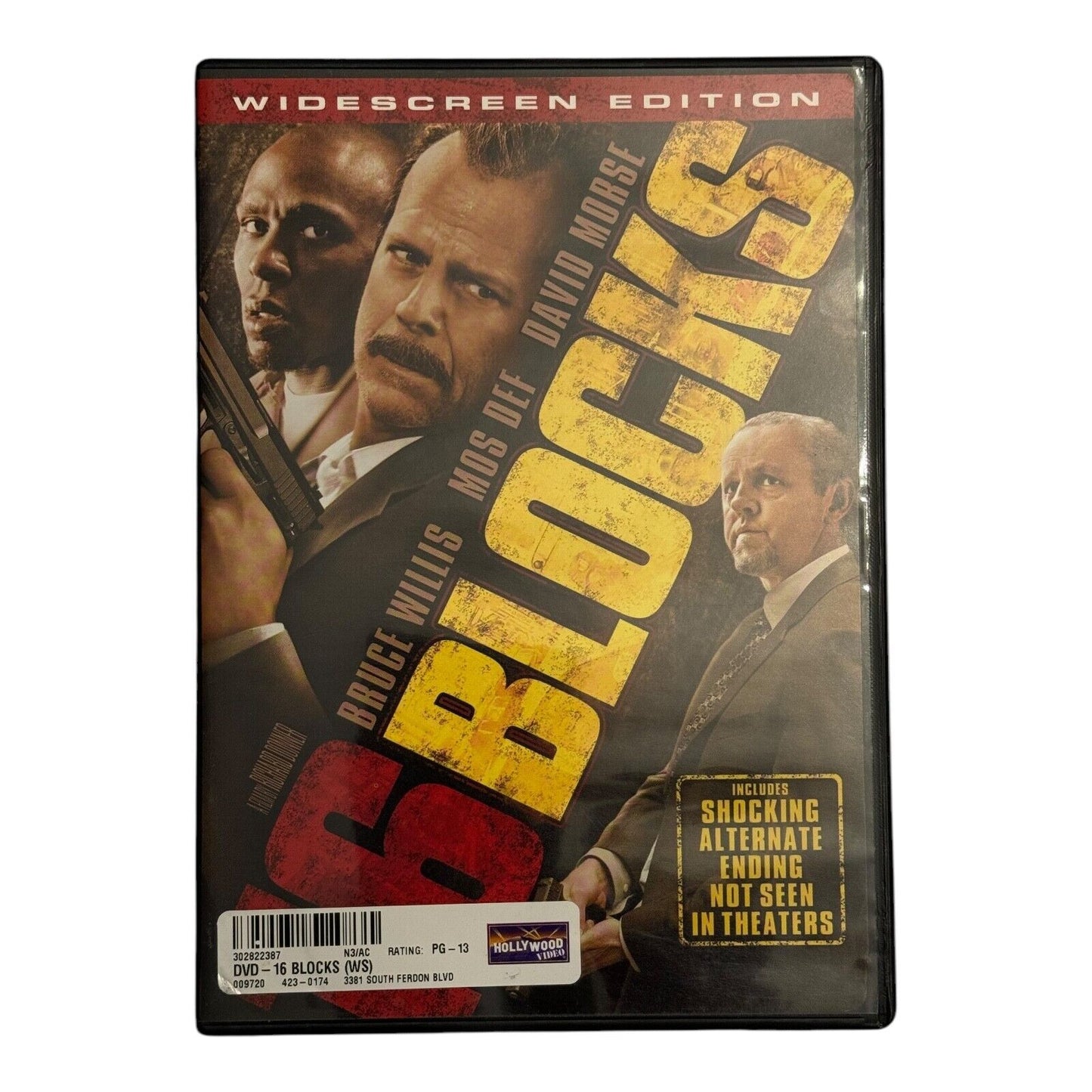 Bruce Willis Movie Night 4 DVD Set - Action, Thriller, Comedy Classics!