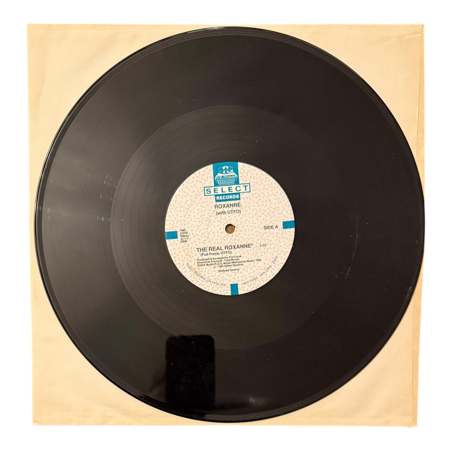 Roxanne With UTFO – The Real Roxanne 12" Vinyl 1984 Select Records