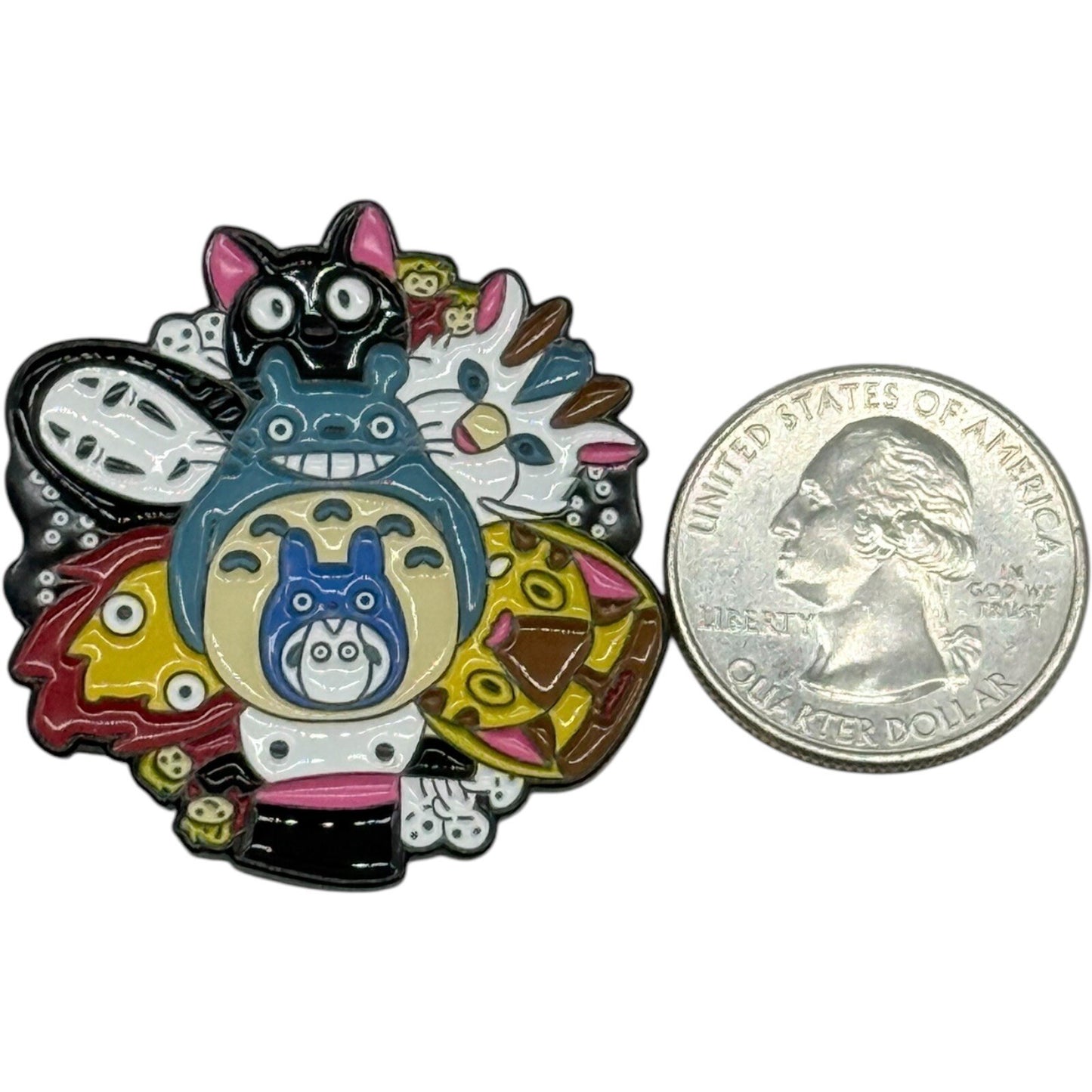 Studio Ghibli Enamel Pin Totoro Characters Collectible Brooch Lapel Pin