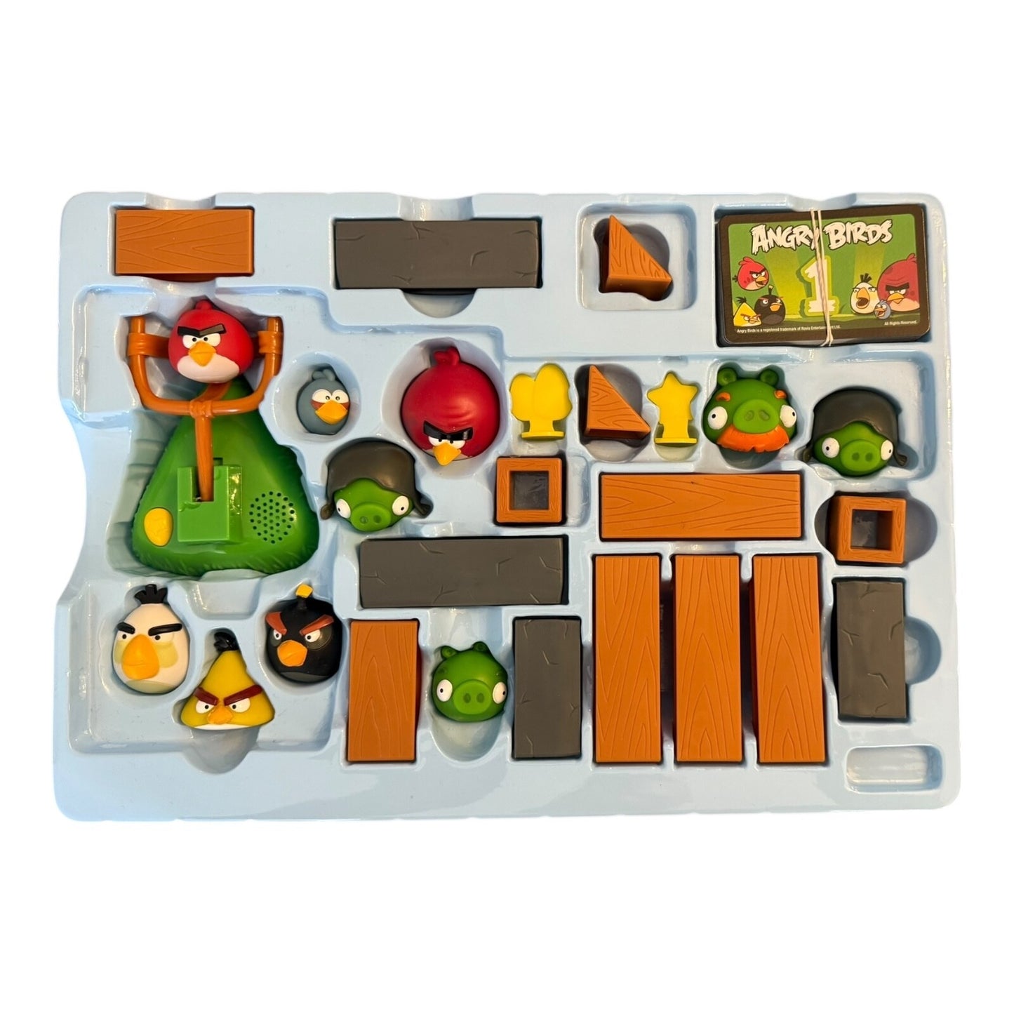 Angry Birds Mega Fling 2011 Mattel X9272 Rare Game Set