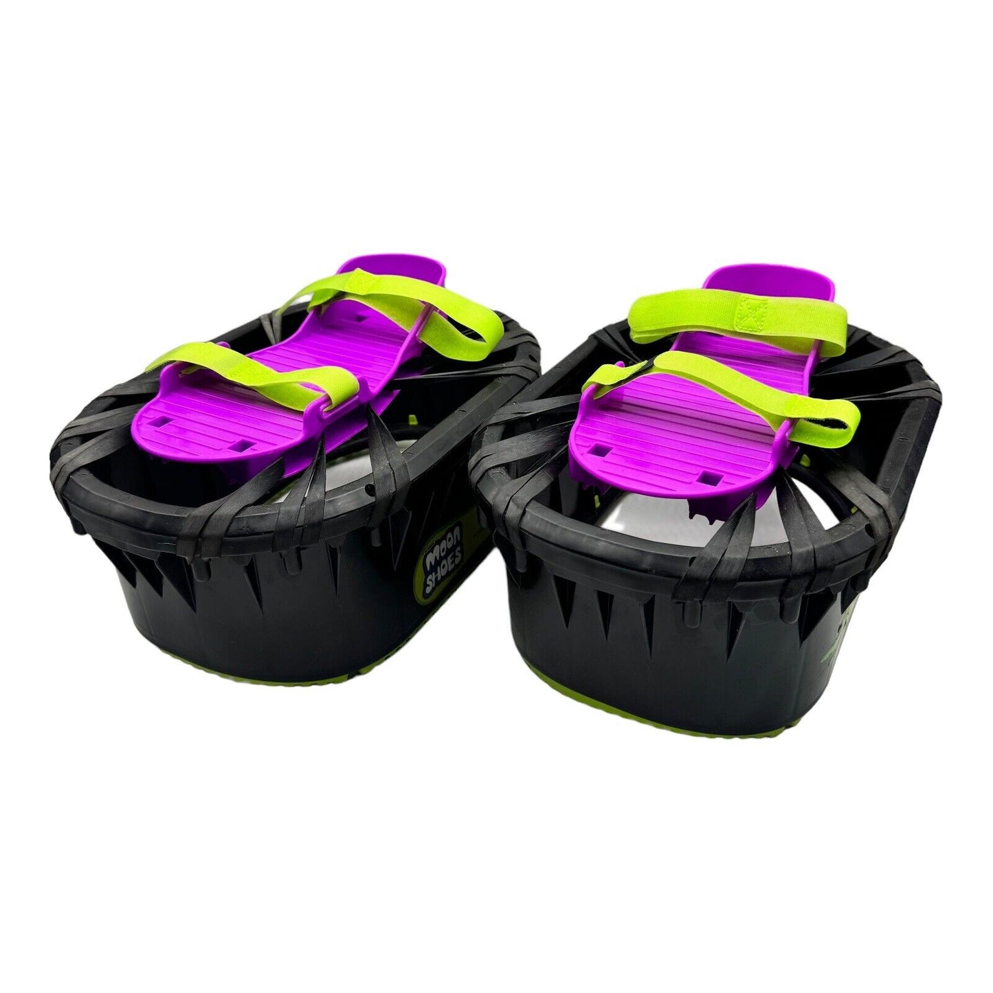 Vintage 90s Big Time Toy Moon Shoes Nickelodeon One Size Adjustable W/ Bands