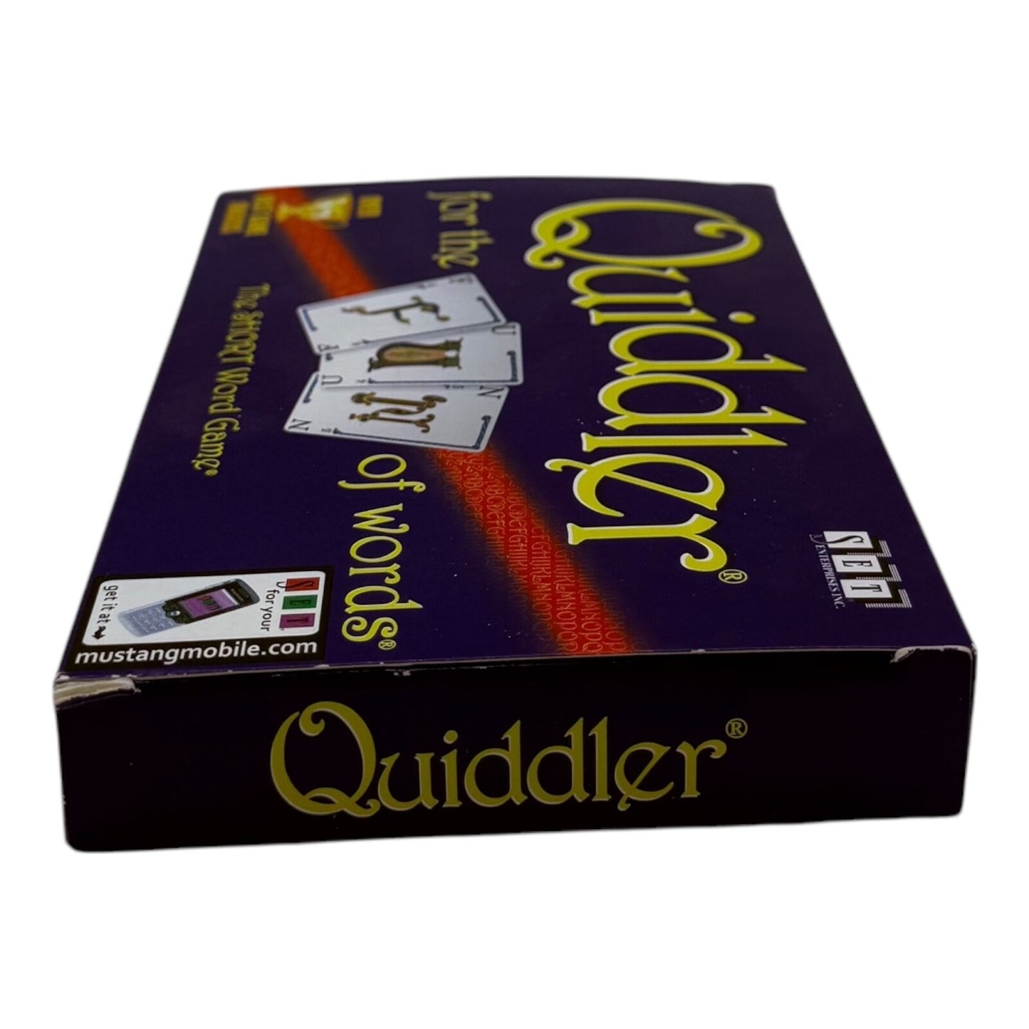 SET Enterprises QUIDDLER Card Game "The Short Word Game" 1998
