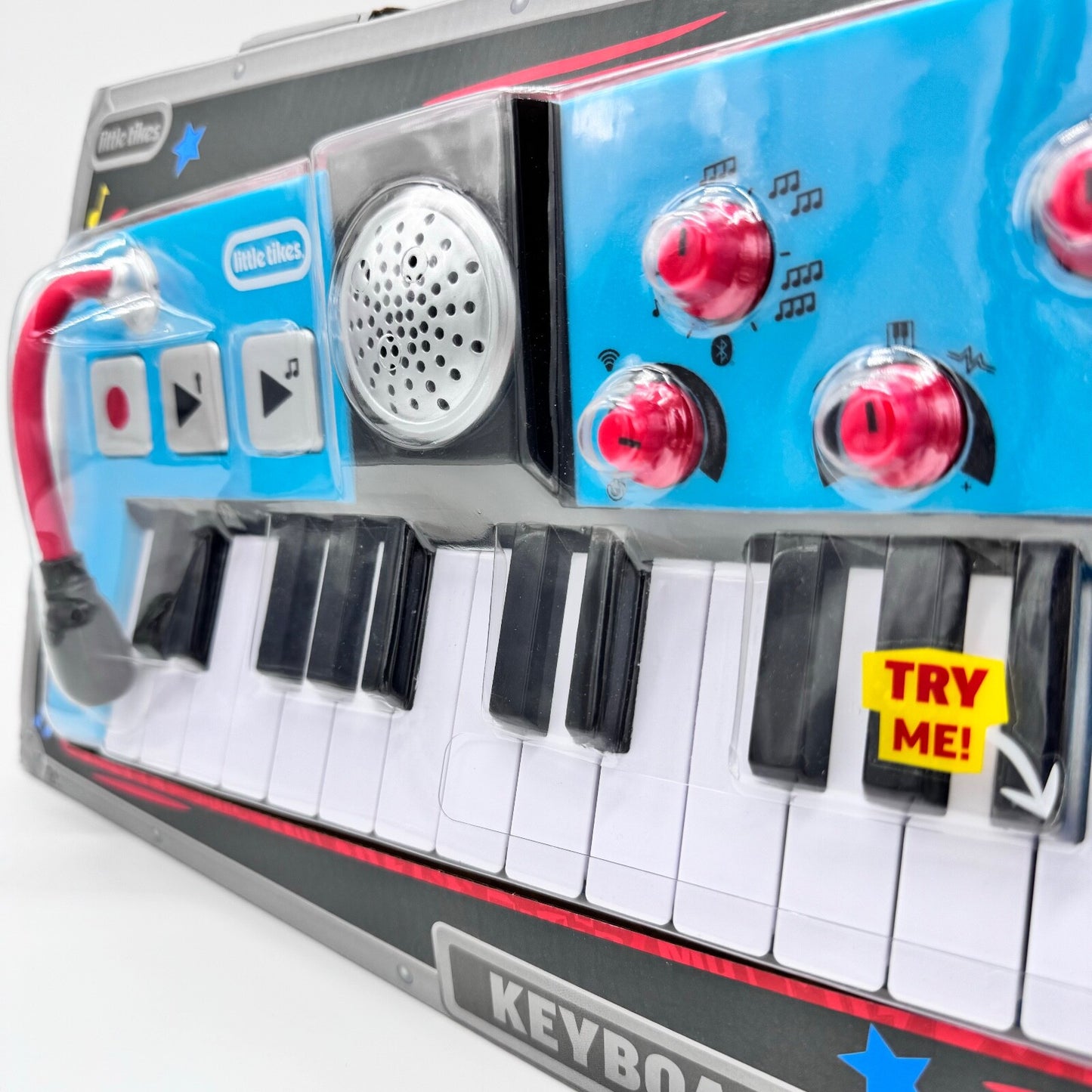 Little Tikes My Real Jam Keyboard with Microphone and Keyboard Case