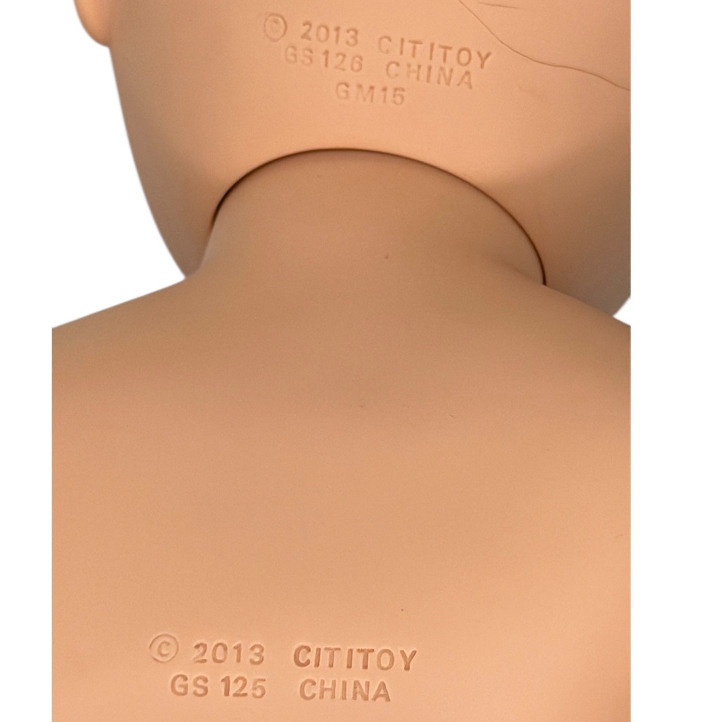 CitiToy 18" Girl Doll Brown Hair Brown Eyes Sleep Eyes My Life as Figure