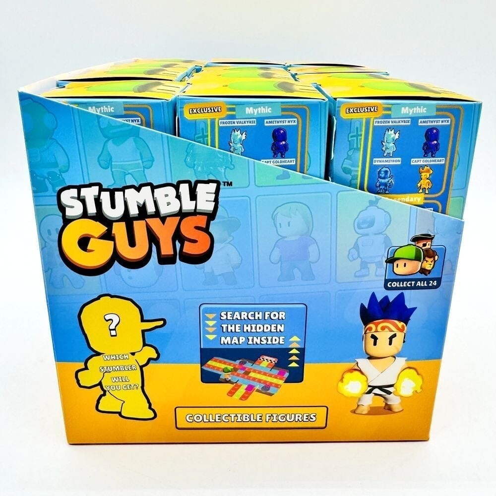 24 Stumble Guys Full Case Of Collectible Figures Blind Boxes Surprise New
